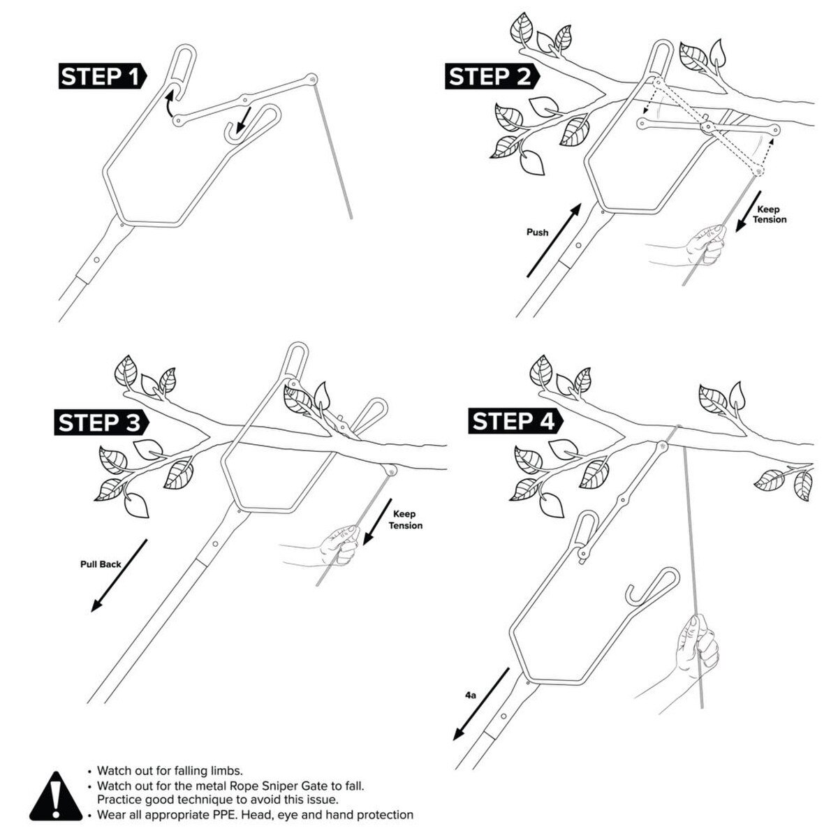 Jameson RS-TC-1 rope sniper diagram